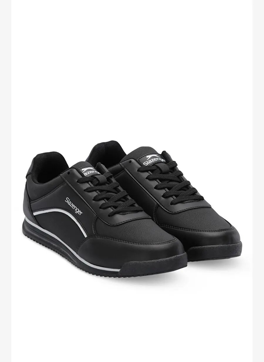 کفش روزمره مردانه Slazenger MELBURN مشکی/سفید
