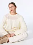 پیر کاردین اکرو زنانه یقه گرد کژوال مدل PERAL