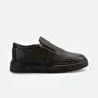 کفش اسپرت مردانه چرم مشکی Kemal Tanca مدل 242KTE527