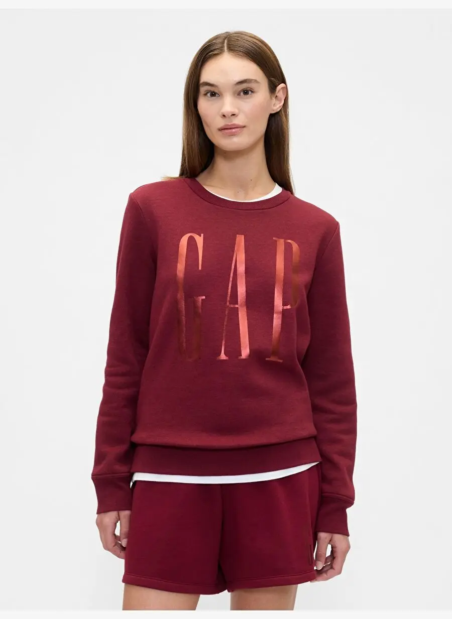 سویشرت گپ مدل Relaxed Gap Logo