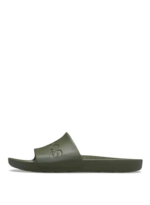 صندل ساحلی مردانه Crocs Haki Slide