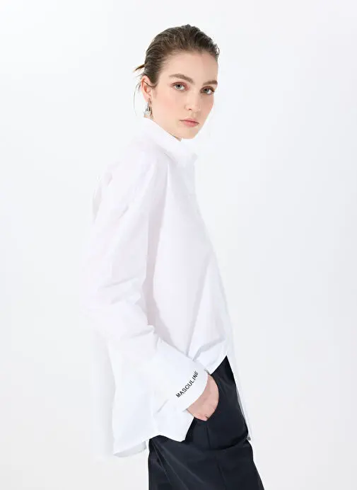 پیراهن زنانه گشاد سوربه مدل THE BOYISH SHIRT 4004
