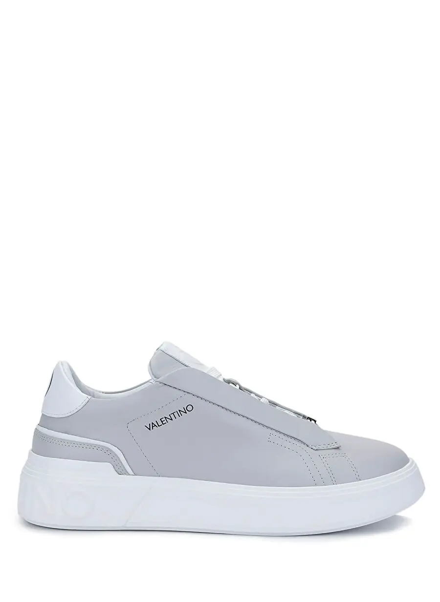 کفش اسپرت و sneaker مردانه زنانه Mario Valentino با چرم طبیعی خاکستری
