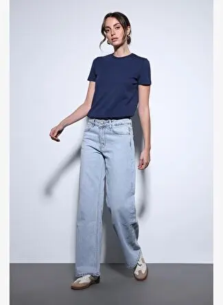 تیشرت زنانه Antioch Lacivert Basic
