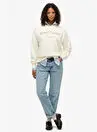 Superdry سفید زنانه هودی طرح چاپی نوشته استاندارد W2012455A