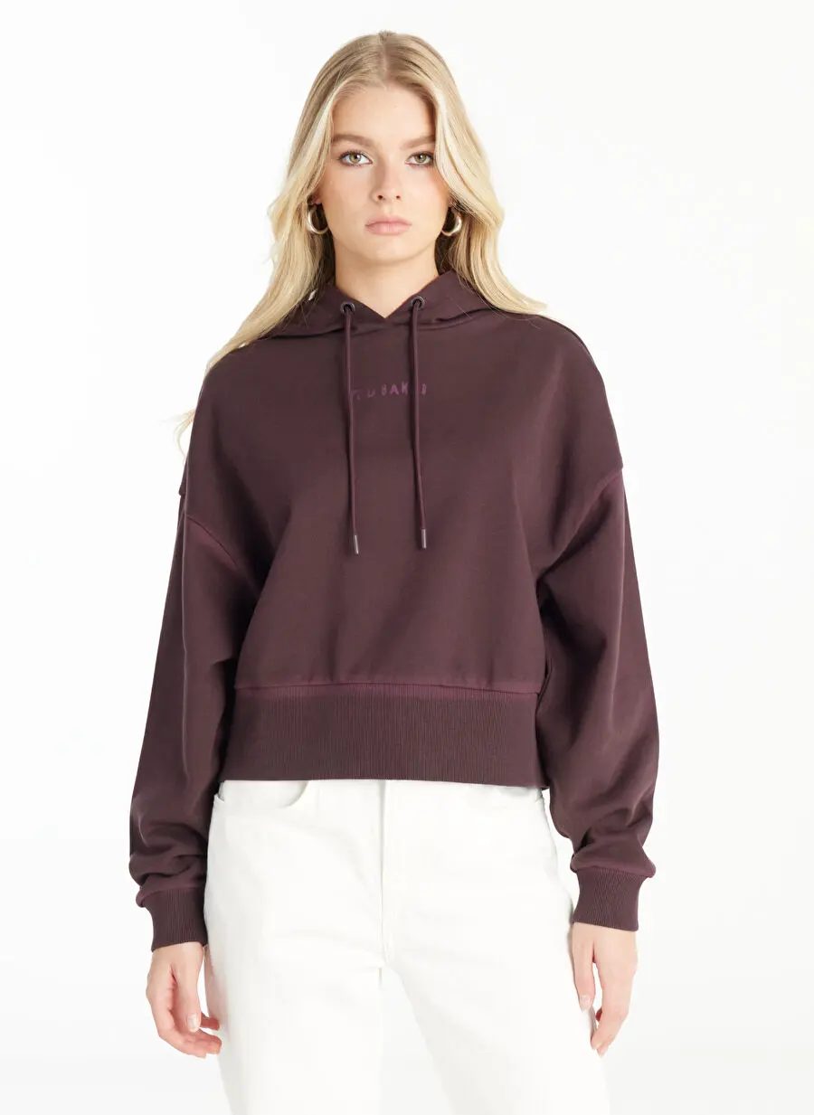 Ted Baker زنانه هودی راحت بورده TBWRTS1034