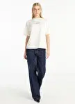 تی‌شرت اورسایز طرح‌دار زنانه Ted Baker مدل TBWRTS1054