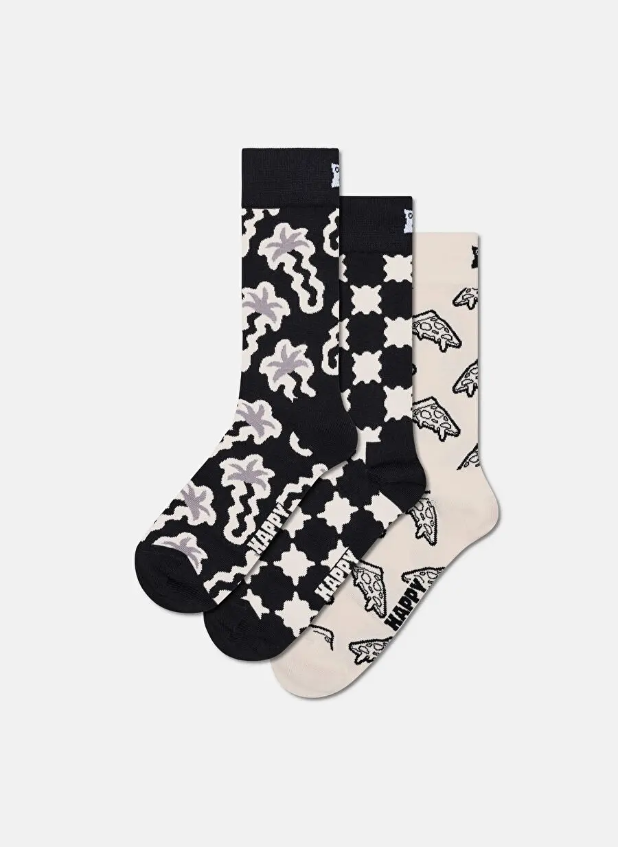 جوراب مشکی مردانه Happy Socks P002654