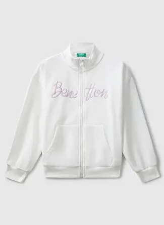 هودی گلدوزی شده دخترانه United Colors of Benetton مدل 3J68C505D
