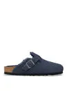 دمپایی مردانه بیرکن‌استاک مدل BOSTON VL SHEARLING لاک‌پشتی