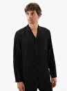 پیراهن خواب مشکی مردانه Blackspade مدل 40796