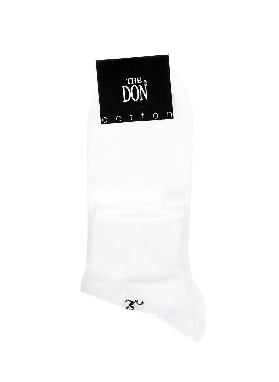 جوراب مردانه سفید The Don مدل TDNCRP006002404