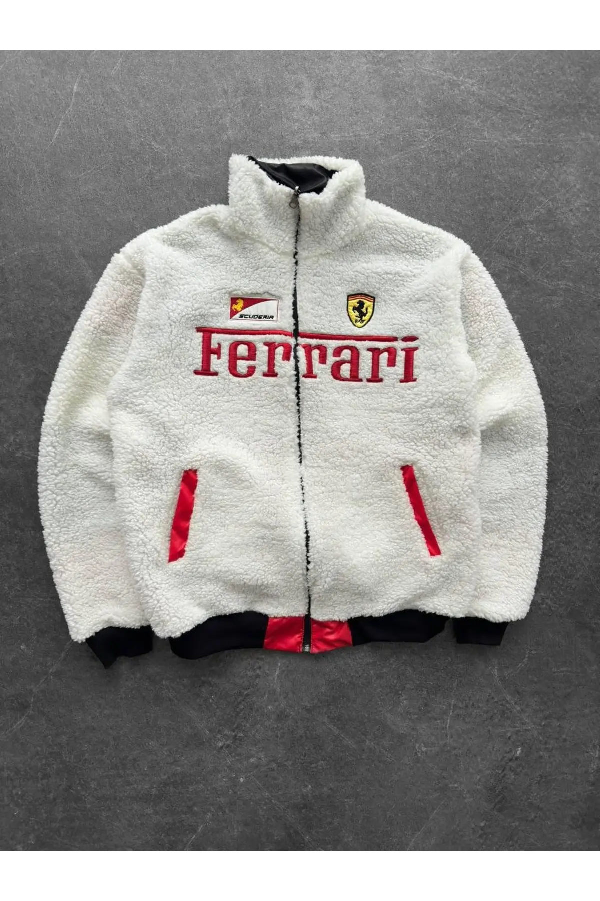 کت دو طرفه فراری ریسینگ (Ferrari Racing) مردانه و زنانه