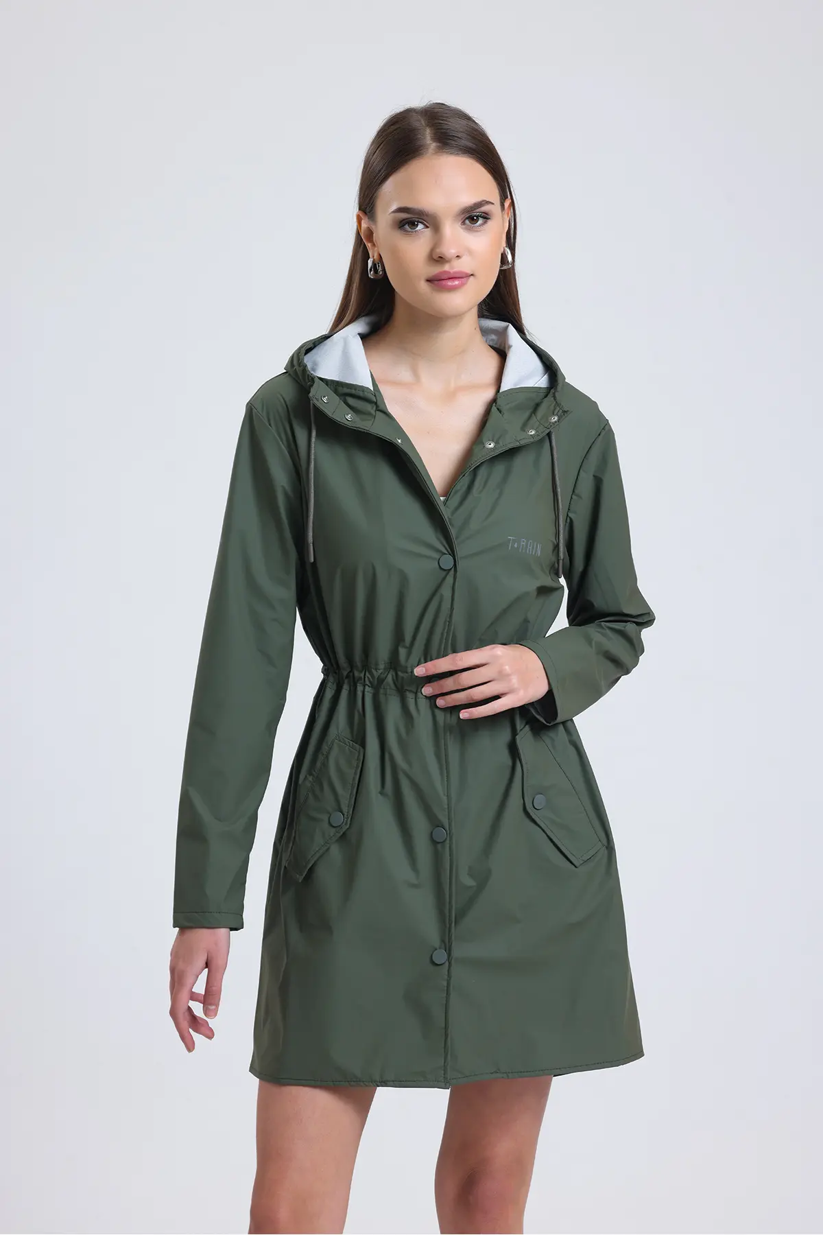بارانی زنانه Stay Dry Haki