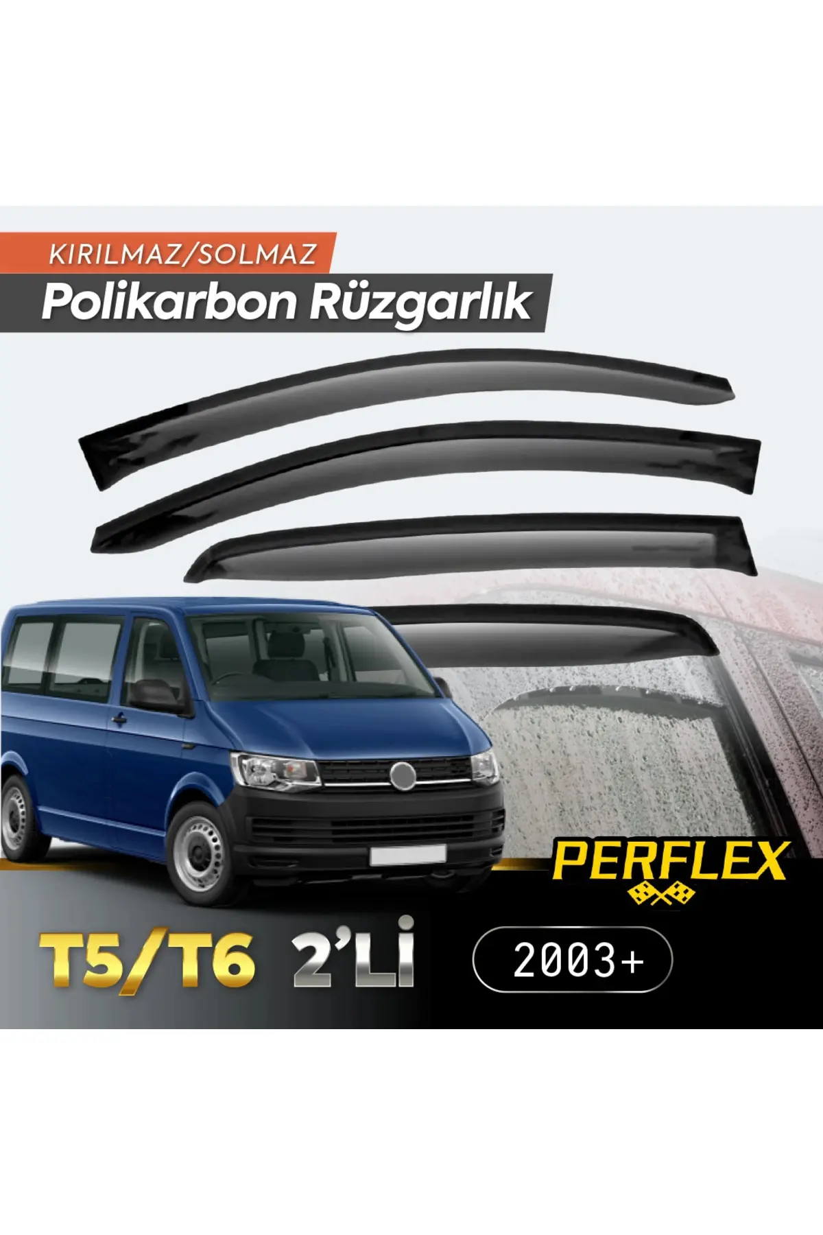 رورقی دوبل VW T5/T6 2003+ مدل Mugen V2