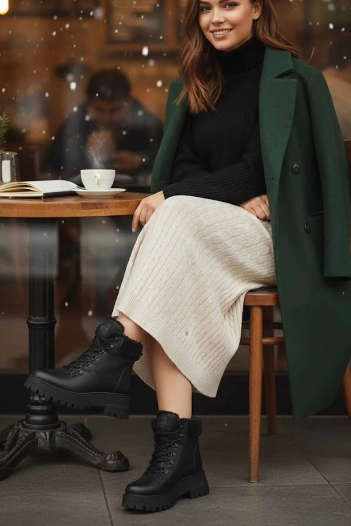 چکمه زنانه Us Polo Assn مدل Phobe B-1 مشکی