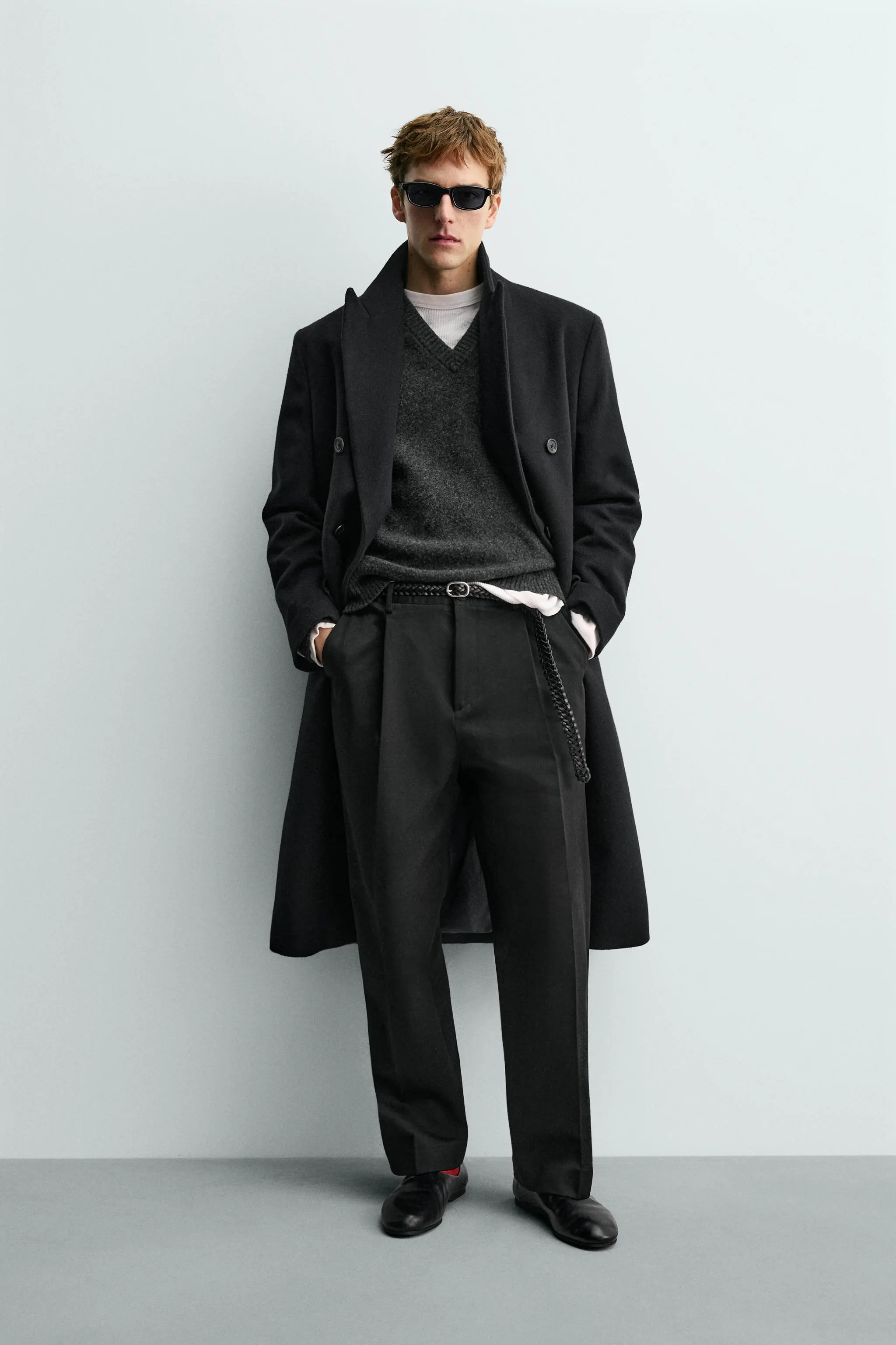 شلوار پیل‌دار با فیت ریلکس AARON LEVINE X ZARA