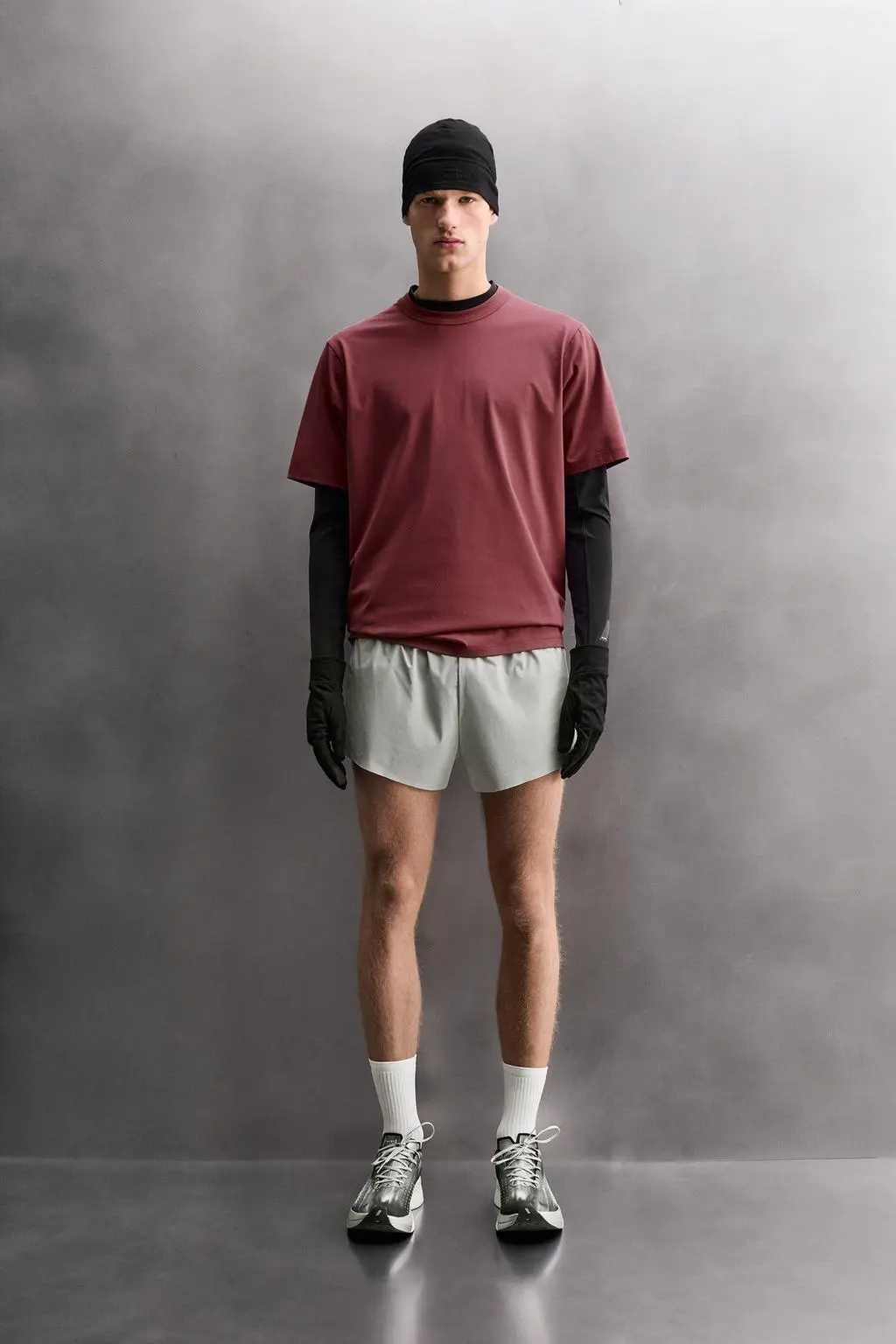 تی‌شرت فنی پنبه‌ای مخلوط Zara Athleticz