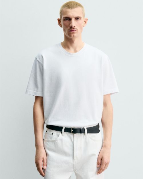 تی‌شرت آستین کوتاه کِیسا سنگین وزن-زارا