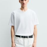 تی‌شرت آستین کوتاه کِیسا سنگین وزن-زارا