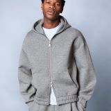 هودی زیپ‌دار با اثر نئوپرن-برشکا