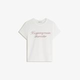 تی‌شرت آستین کوتاه با چاپ نگین‌دار-برشکا