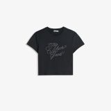 تی‌شرت آستین کوتاه با چاپ نگین‌دار-برشکا