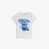 تی‌شرت چاپی آستین کوتاه شکارچیان شیطان کی‌پاپ درپی-برشکا