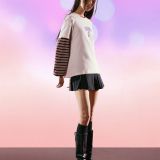 تی‌شرت چاپی آستین کوتاه شکارچیان شیطان کی‌پاپ Huntr/x-برشکا