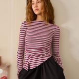 تی‌شرت آستین بلند نامتقارن-برشکا