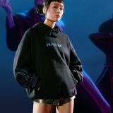 هودی دیجیتال فیلتر هانتر/اکس شکارچیان شیطان کی‌پاپ با کلاه-برشکا