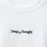 تی‌شرت نوشته‌دار گلدوزی شده-زارا