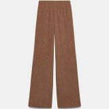 شلوار کشی کمر کشسان با پاچه‌های صاف-زارا