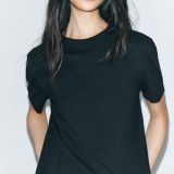 تی‌شرت ساده پنبه‌ای-زارا