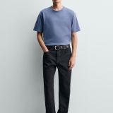 تی‌شرت آستین کوتاه کِیسا سنگین وزن-زارا