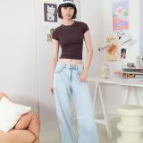 شلوار جین پاچه گشاد-برشکا