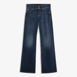 شلوار جین بوت‌کات با فلپ‌ها-برشکا