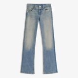 شلوار جین بوت‌کات با فلپ‌ها-برشکا