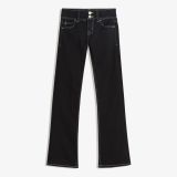 شلوار جین بوت‌کات با فلپ‌ها-برشکا