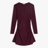 پیراهن مینی چین‌دار آستین بلند-برشکا