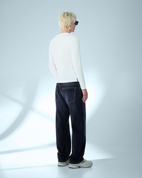 شلوار جین گشاد-برشکا