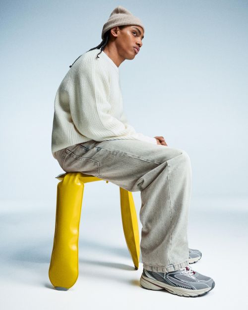 شلوار جین بسیار گشاد-برشکا