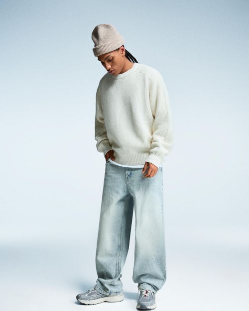 شلوار جین بسیار گشاد-برشکا