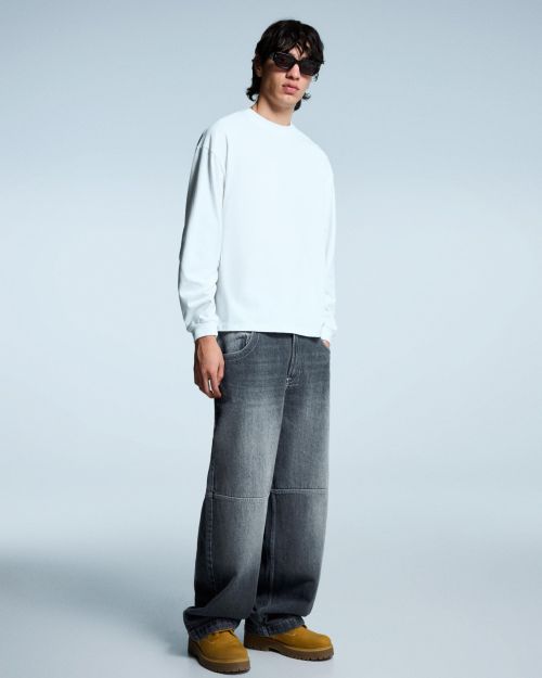 شلوار جین بسیار گشاد-برشکا