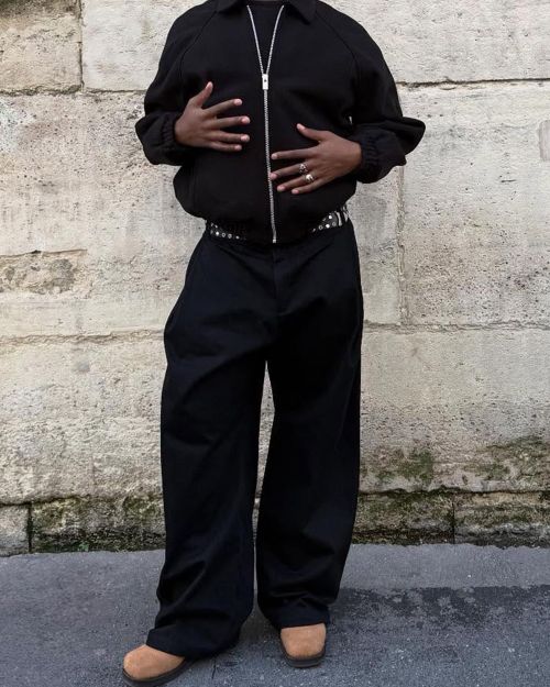 شلوارهای بسیار گشاد و دوخت سفارشی-برشکا