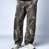 شلوار چاپی بسیار گشاد-برشکا