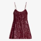 پیراهن بنددار پولک‌دار-برشکا