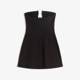 پیراهن کوتاه با یقه درخشان-برشکا