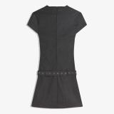 پیراهن کوتاه با کمربند گره‌ای-برشکا