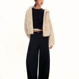 ژاکت خز مصنوعی با کلاه-برشکا